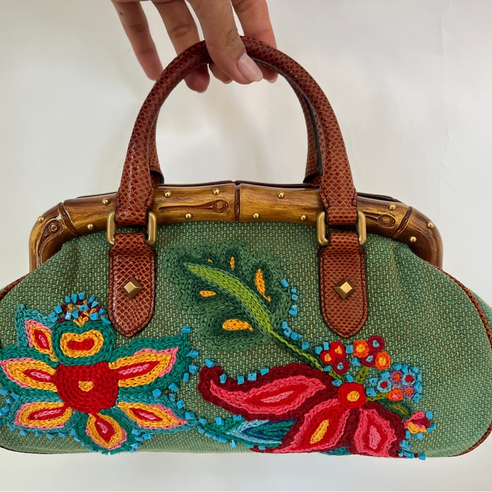 GUCCI **LIMITED EDITION- RARE BAMBOO** **TOM FORD ERA** VINTAGE HANDBAG